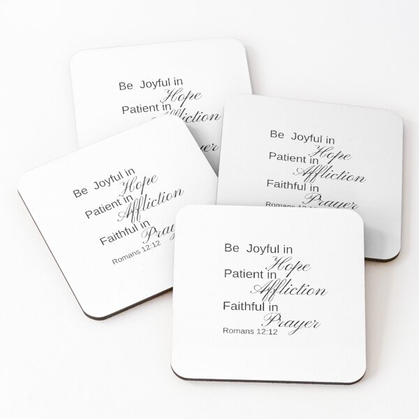 Item preview, Romans 12:12- Christian designed and sold by Lilaclown.