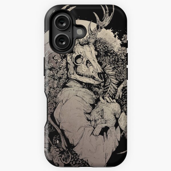 The Dragon's Daughter- Sepia iPhone Tough Case