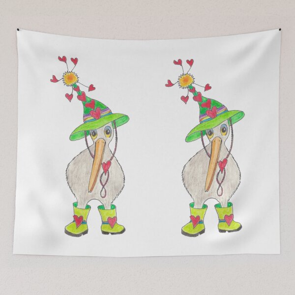 Item preview, Kiwi in Love 2 designed and sold by Linda Bassett.