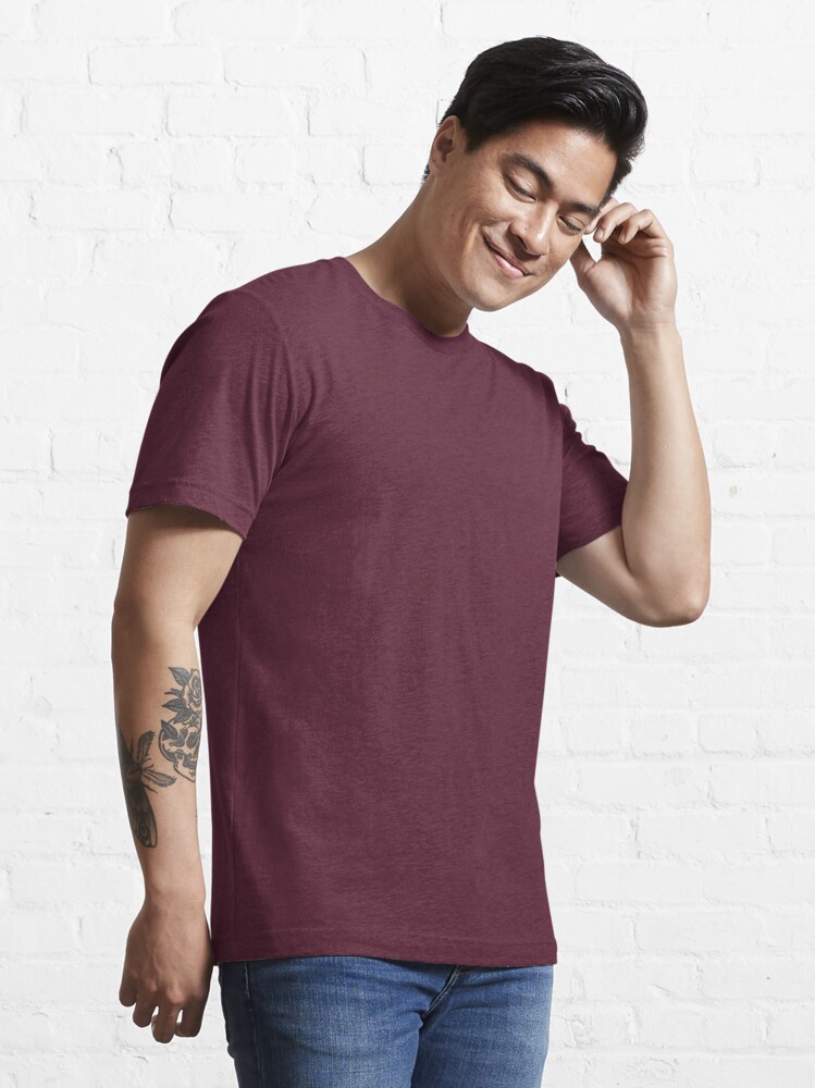 Alternate view of Plain Purple color Essential T-Shirt