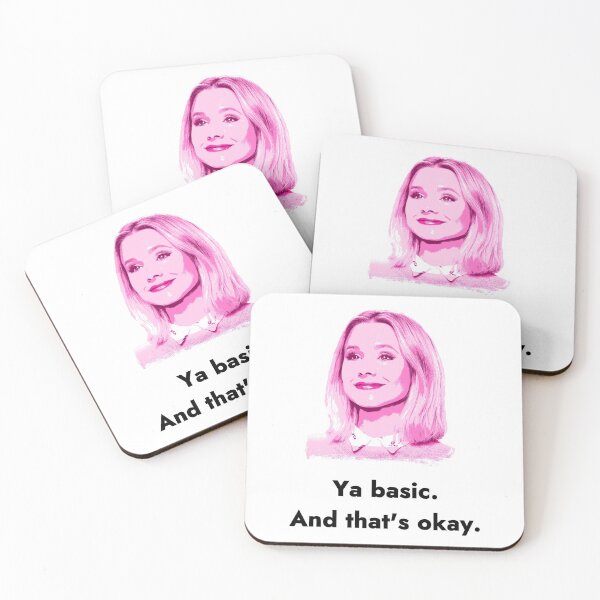 Item preview, Ya Basic And That's Okay - Eleanor - The Good Place designed and sold by TheGoodPlaceOOC.