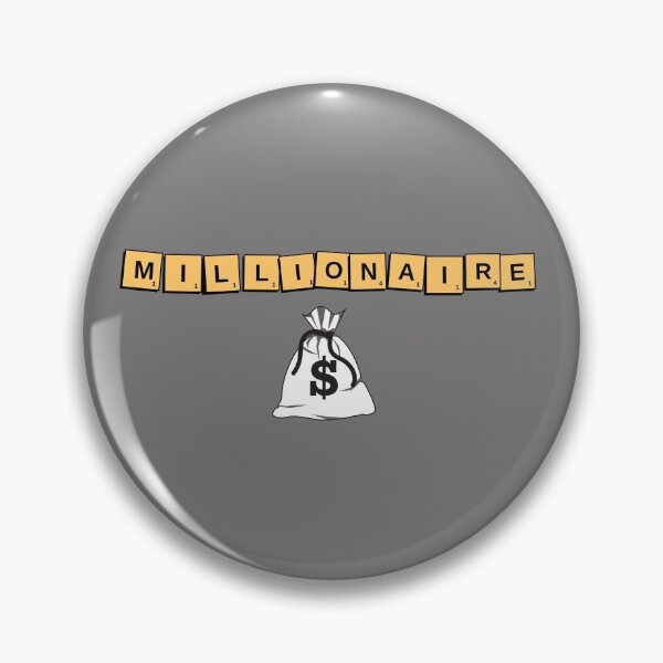 Item preview, Millionaire scrabble tile designed and sold by Lorie Data.