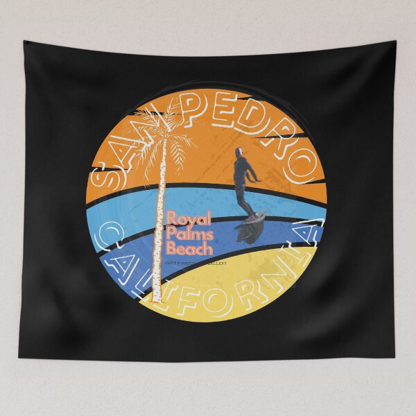 Item preview, San Pedro California Beach T-Shirt designed and sold by concettaellis.