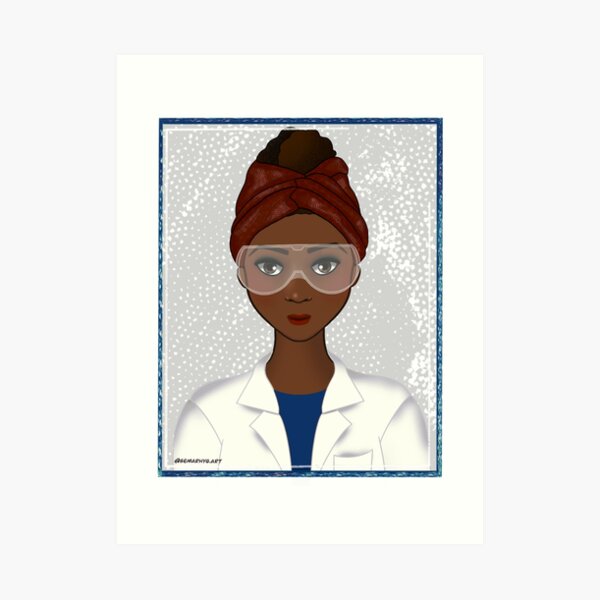 I am STEM Art Print
