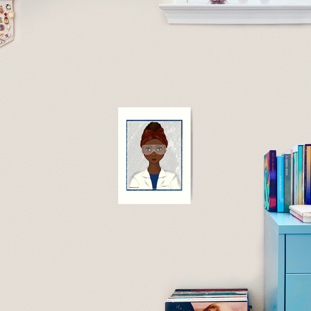 I am STEM Art Print