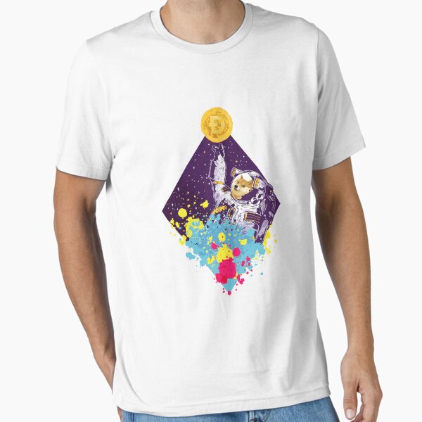 Artikel-Vorschau von Dogecoin Shirt Logo Dogecoin zum Mond Shirt, designt und verkauft von Mytoonsquad.