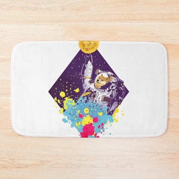 Artikelvorschau, Dogecoin Shirt Logo Dogecoin zum Mond Shirt entworfen und verkauft von Mytoonsquad.
