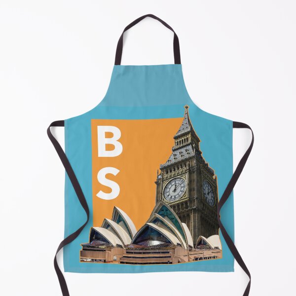 Item preview, BS, Orange on Blue designed and sold by Ben Pham.