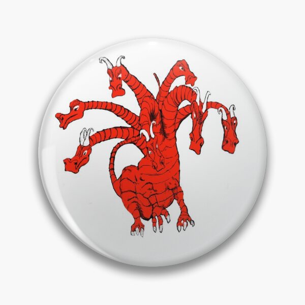 Item preview, Dragon of seven heads from Revelation 12 designed and sold by 42ndGeneration.