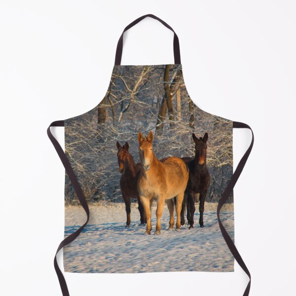 Item preview, Three Horses in Snow designed and sold by KellyHeaton.