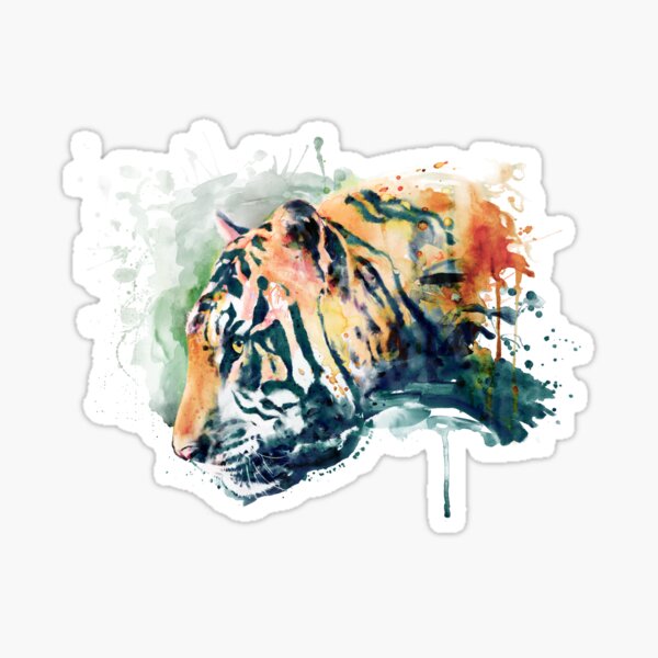 Item preview, Tiger Profile designed and sold by caracatita75.