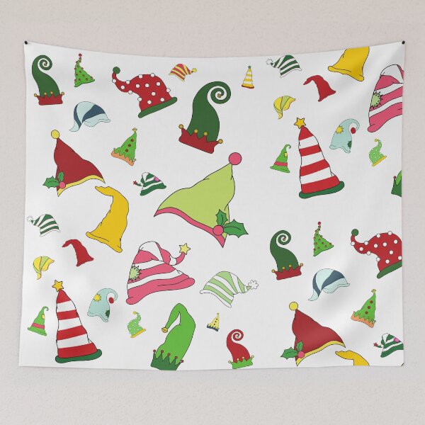 Item preview, Elf Hat Print designed and sold by LittleIconShop.