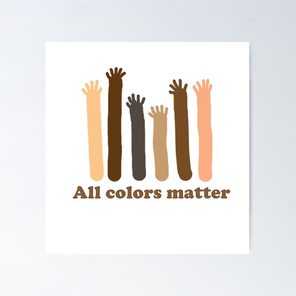 Item preview, All colors matter - black history month designed and sold by cupcakeservice.