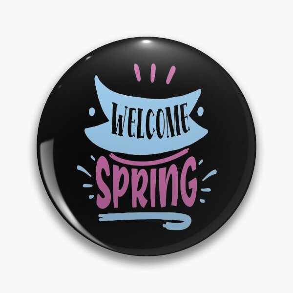 Item preview, welcome spring - saying spring nature designed and sold by Raeolus.