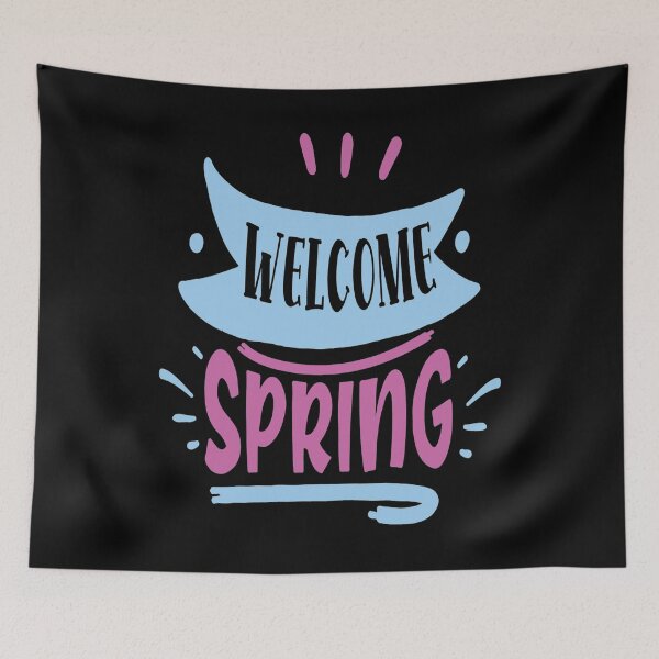 Item preview, welcome spring - saying spring nature designed and sold by Raeolus.