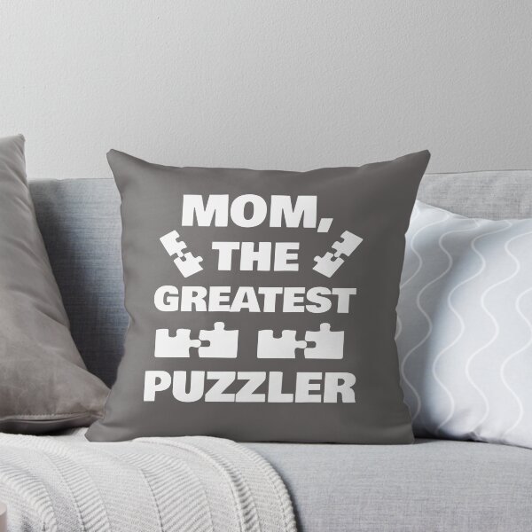 Item preview, Mom The Greatest Jigsaw Puzzler Puzzling Lover designed and sold by SharpThreadZ.