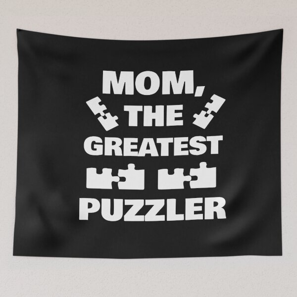 Item preview, Mom The Greatest Jigsaw Puzzler Puzzling Lover designed and sold by SharpThreadZ.