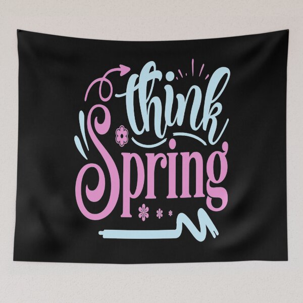 Item preview, think spring - think spring saying nature designed and sold by Raeolus.