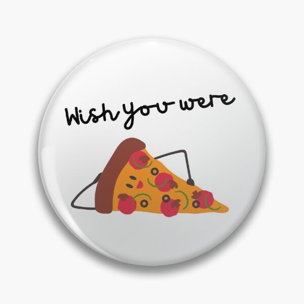 Item preview, Wish you were pizza designed and sold by Shirtgame.