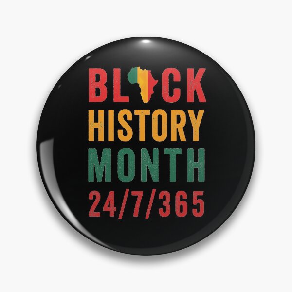 Item preview, Black History Month 24/7/365 designed and sold by AmalGr.
