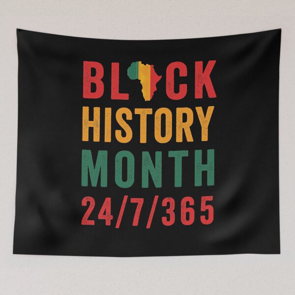 Item preview, Black History Month 24/7/365 designed and sold by AmalGr.