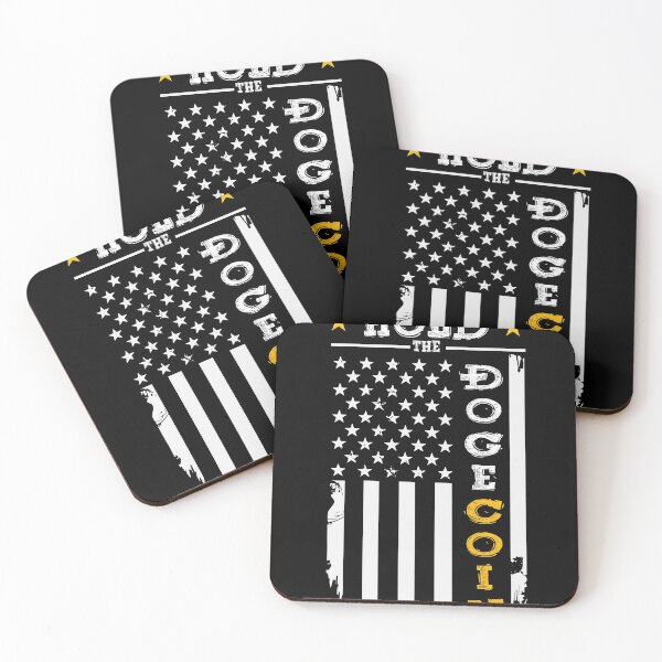 Artikelvorschau, Dogecoin Shirt Logo Dogecoin USA Flag Shirt entworfen und verkauft von Mytoonsquad.