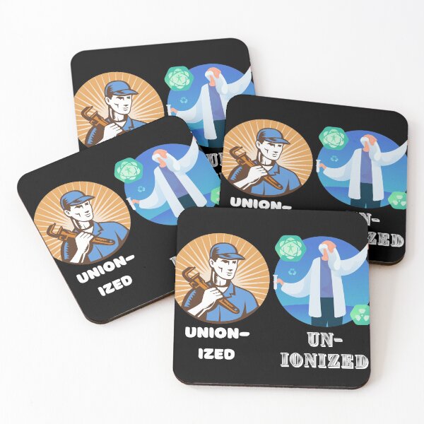 Item preview, Union-ized vs. Un-ionized designed and sold by Kroop.