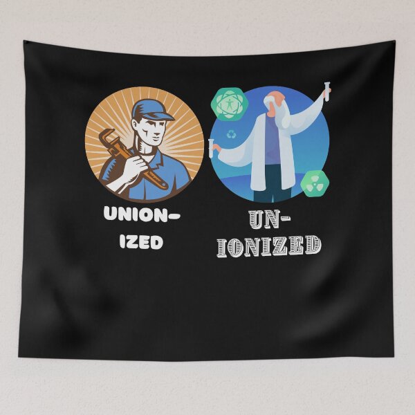 Item preview, Union-ized vs. Un-ionized designed and sold by Kroop.