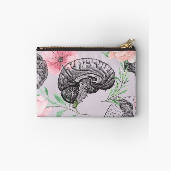 Item preview, Lavender Brain Anatomy Flower Pattern  designed and sold by allexieee.