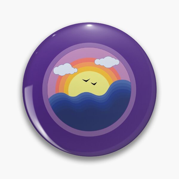 Item preview, Retro Ocean Sunset designed and sold by 2InspireDesign.