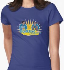Troy and Abed in the Morning Women's Fitted T-Shirt