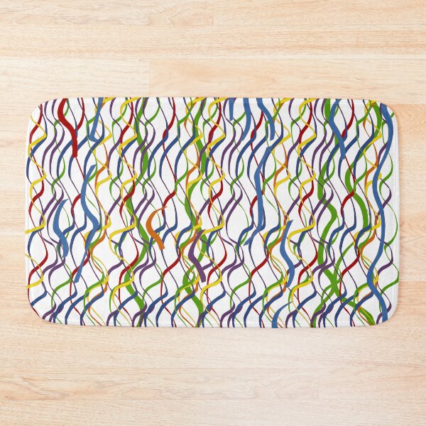 Item preview, Multi-color Hanging Ribbons Design designed and sold by ThisNThatImages.