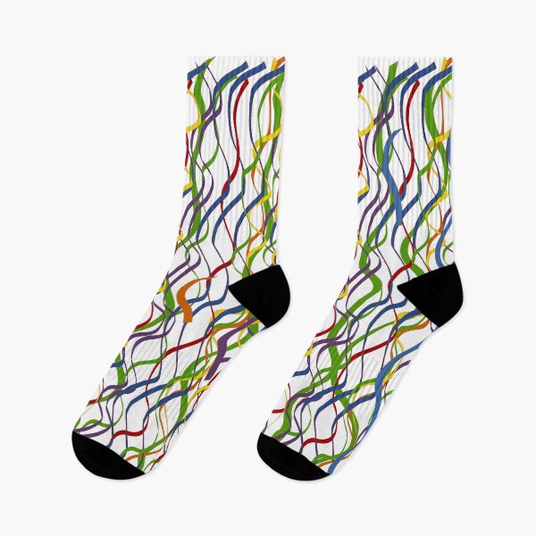Item preview, Multi-color Hanging Ribbons Design designed and sold by ThisNThatImages.