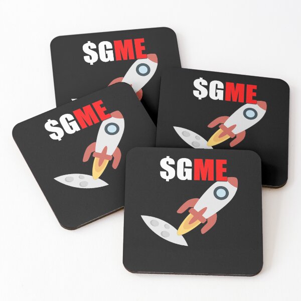 Item preview, $GME TO THE MOON! (Transparent) designed and sold by ForceInept's Shop.