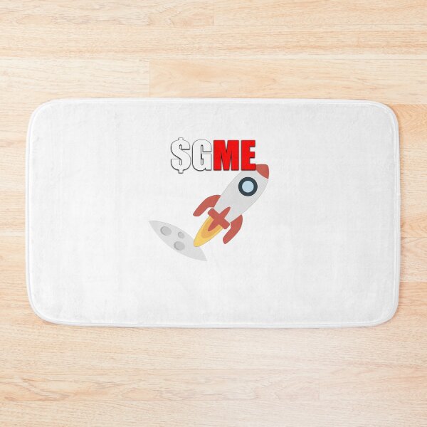 Item preview, $GME TO THE MOON! (Transparent) designed and sold by ForceInept's Shop.