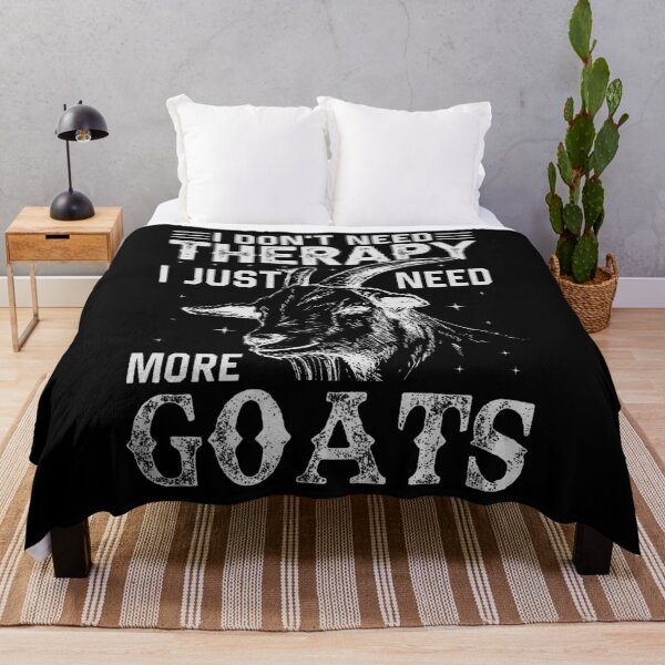 Item preview, I Don't Need Therapy, I Just Need More Goats designed and sold by RusticHouse.