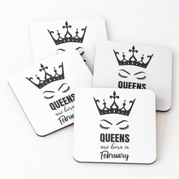 Item preview, Queens are born in February designed and sold by Bella85s.