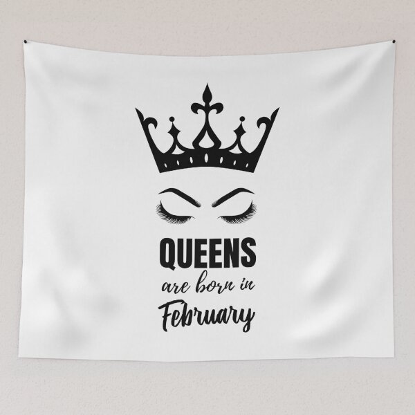 Item preview, Queens are born in February designed and sold by Bella85s.