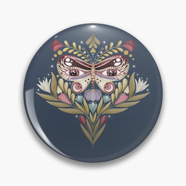 Item preview, Daydreamer Butterfly with Botanicals designed and sold by Floriage.