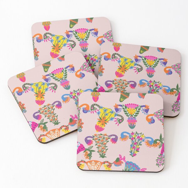 Item preview, Flower Uterus Pattern | Feminist Movement| Free the uterus| Body Acceptance| Feminism designed and sold by allexieee.