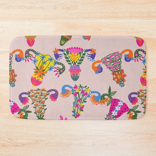 Item preview, Flower Uterus Pattern | Feminist Movement| Free the uterus| Body Acceptance| Feminism designed and sold by allexieee.