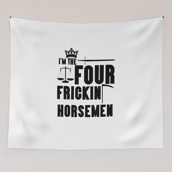 Item preview, The Umbrella Academy-Inspired "Four Horsemen" designed and sold by mulberrydragon.