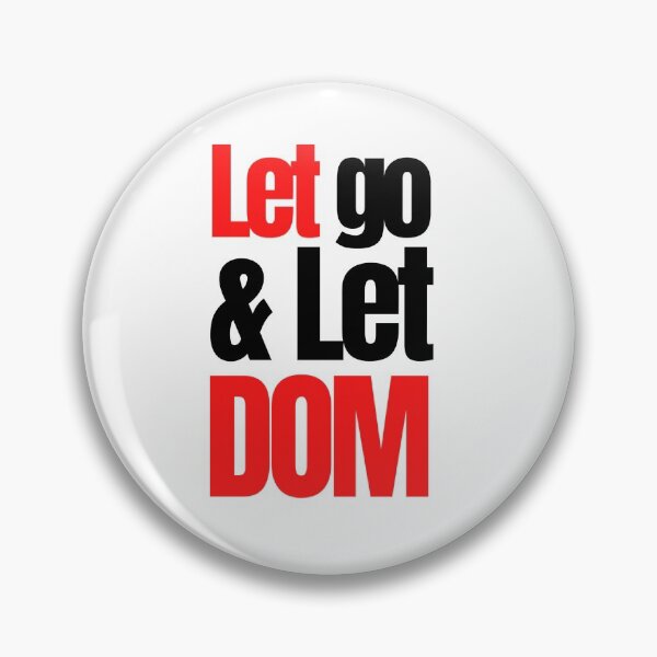 Item preview, Let go & Let DOM ( red and black) designed and sold by SilverVixxxen.