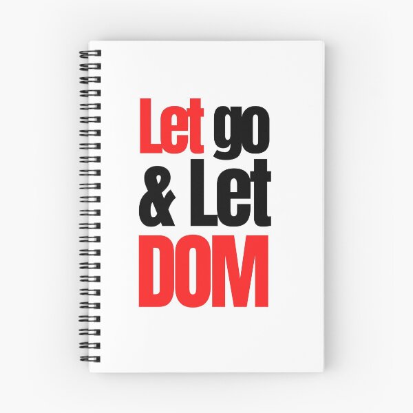 Item preview, Let go & Let DOM ( red and black) designed and sold by SilverVixxxen.