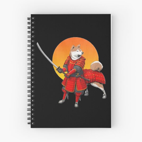 Artikelvorschau, Shiba Inu Samurai entworfen und verkauft von ThePrint Shop.
