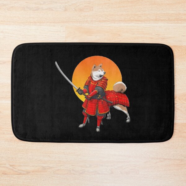 Item preview, Shiba Inu Samurai designed and sold by ThePrint Shop.