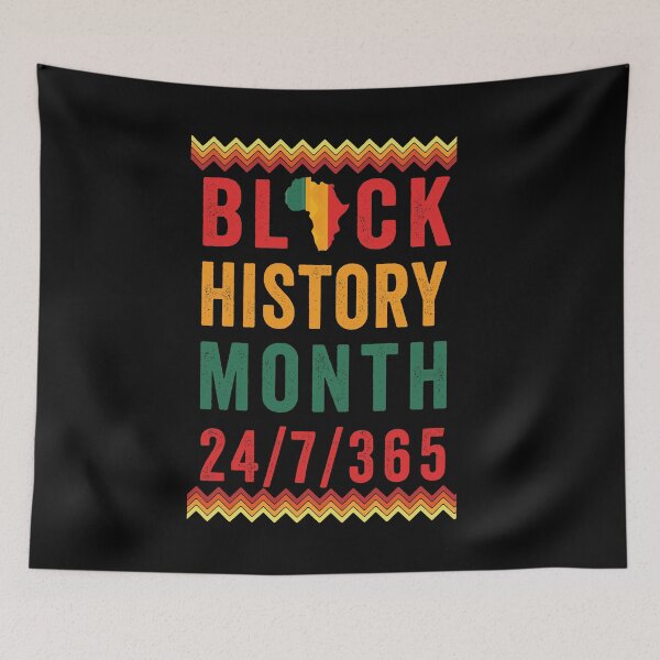 Item preview,  Black History Month 24/7/365 designed and sold by AmalGr.