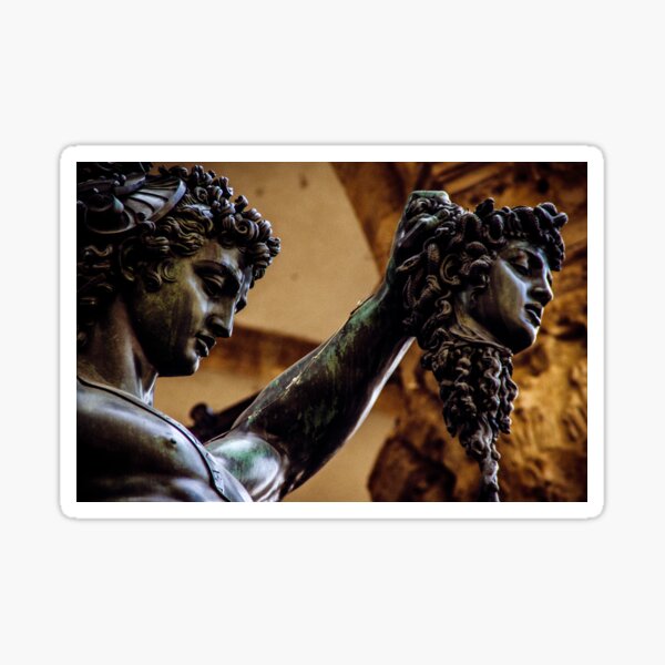 Perseus and Medusa Sticker
