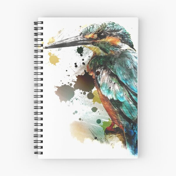 Item preview, Colorful abstract hummingbird designed and sold by KAFDESIGN.