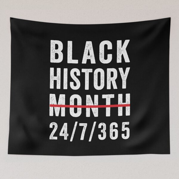 Item preview, Black History Month 24/7/365 designed and sold by AmalGr.